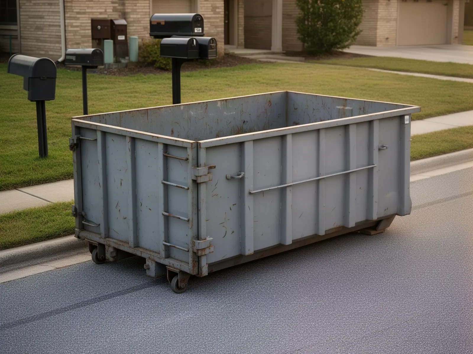 Roll-off dumpster from Sonny's Dumpster Rental in Wichita, KS